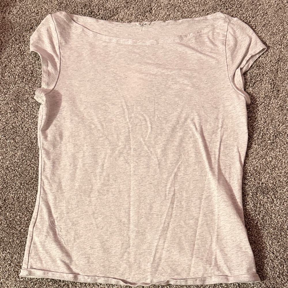 Garage Scoop Neck Short Sleeve Tee